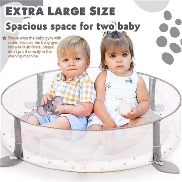 5-in-1 XL Large Baby Gym &Ball Pit, Play Mat & Play Gym,Combination BabyActivity - Picture 4 of 6